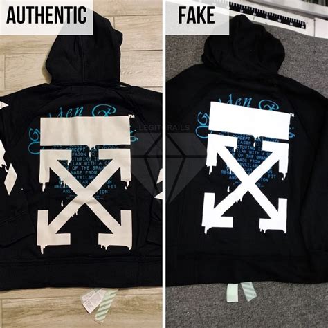 off white nike hoodie real vs fake|genuine off white hoodie.